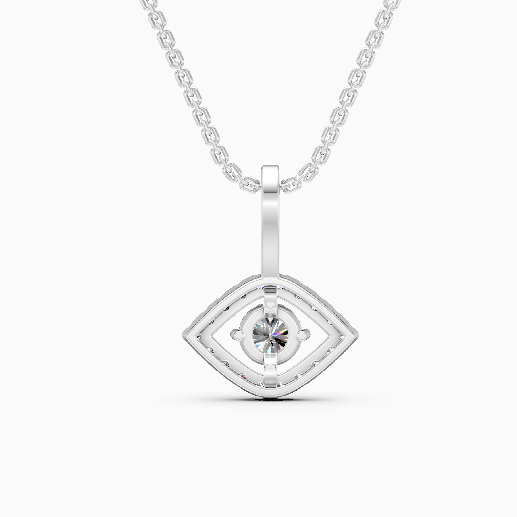 Twinkle Eye Lab Grown Diamond Pendant